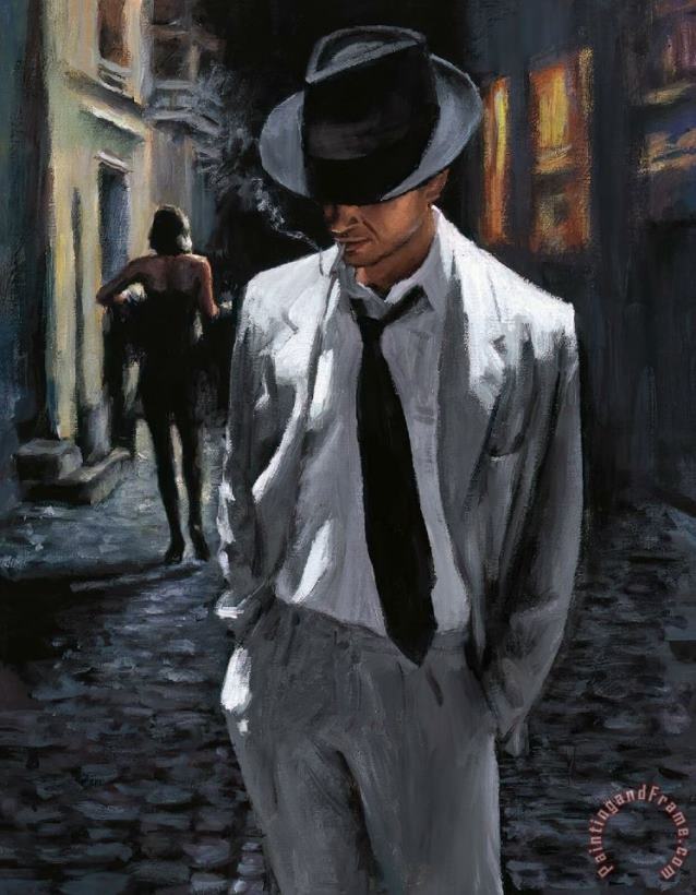 Fabian Perez The Alley Buenos Aires Art Painting