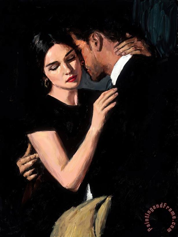 The Embrace VIII painting - Fabian Perez The Embrace VIII Art Print