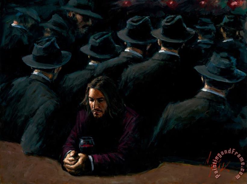 Untitled II Young painting - Fabian Perez Untitled II Young Art Print