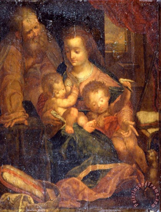 Federico Barocci Holy Family Art Print