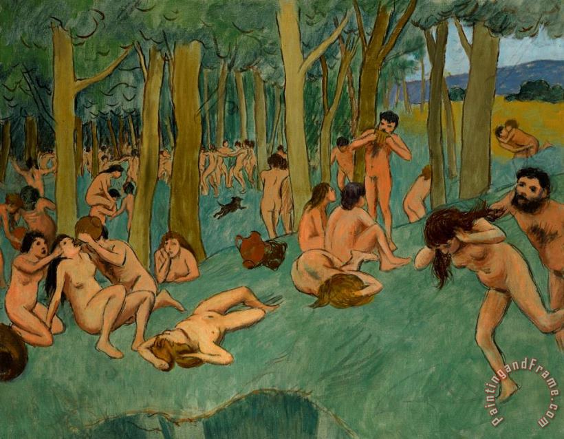 Federico Zandomeneghi The Earthly Paradise Art Painting