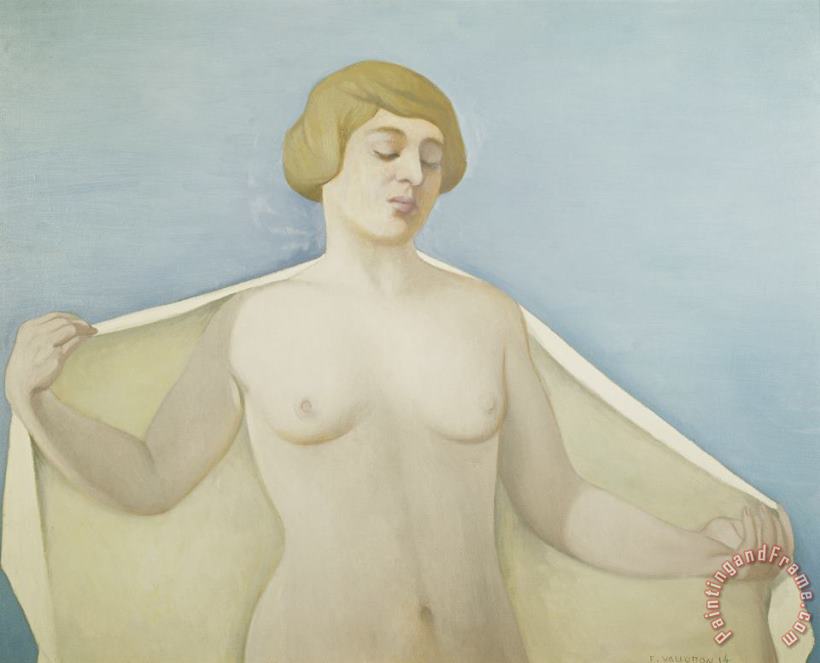 Felix Edouard Vallotton Out Of The Bath Art Print