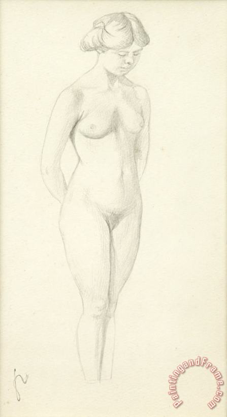 Felix Vallotton Nude Art Painting