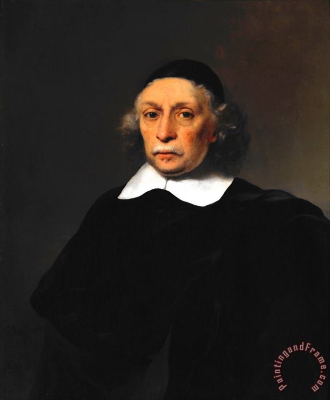 Ferdinand Bol Portrait of a Scholar Art Print