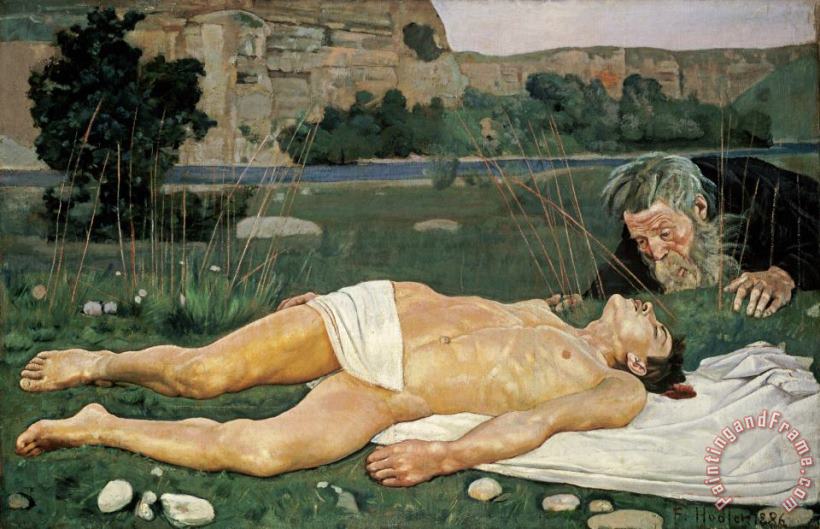 Ferdinand Hodler The Good Samaritan Art Painting