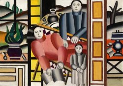 Fernand Leger Les Trois Personnages Devant Le Jardin, 1922