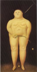 fernando botero Adam And Eve Adam