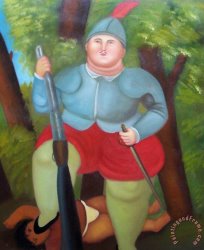 Fernando Botero El conquistador