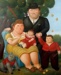 fernando botero Family II