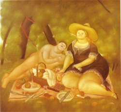 fernando botero Luncheon on The Grass