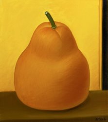 Fernando Botero Pear, 1990