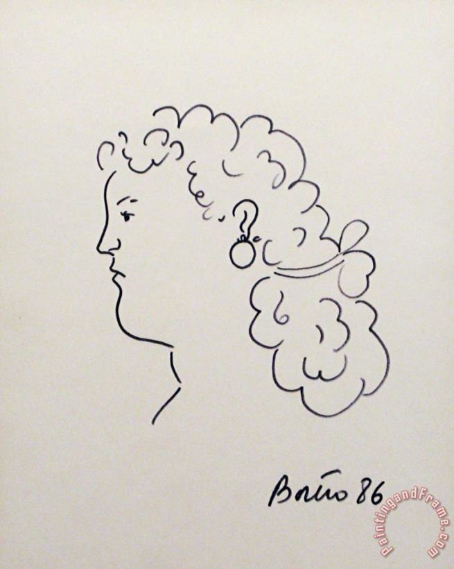 Fernando Botero Sin Titulo, 1986 Art Print