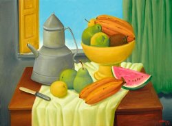 Fernando Botero Still Life, 1998