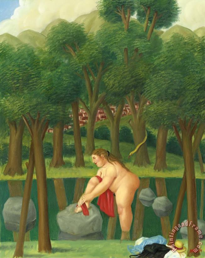 Fernando Botero The River, 1994 Art Print