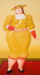 Fernando Botero The Saint, 2017