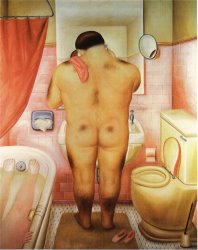 fernando botero Tribute to Bonnard 1