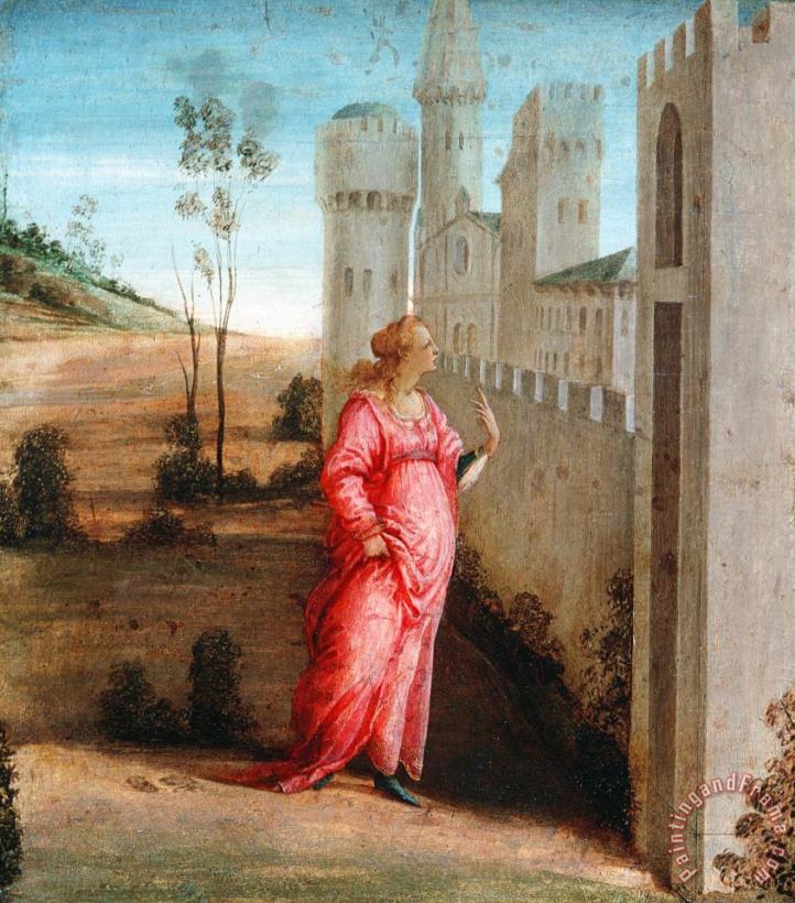 Filippino Lippi Esther at The Palace Gate Art Print