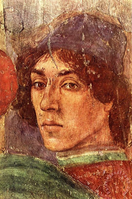 Self Portrait painting - Filippino Lippi Self Portrait Art Print