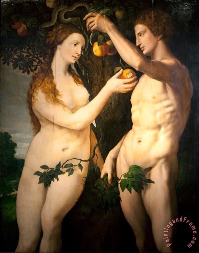 Floris, Frans The Fall of Man Art Painting