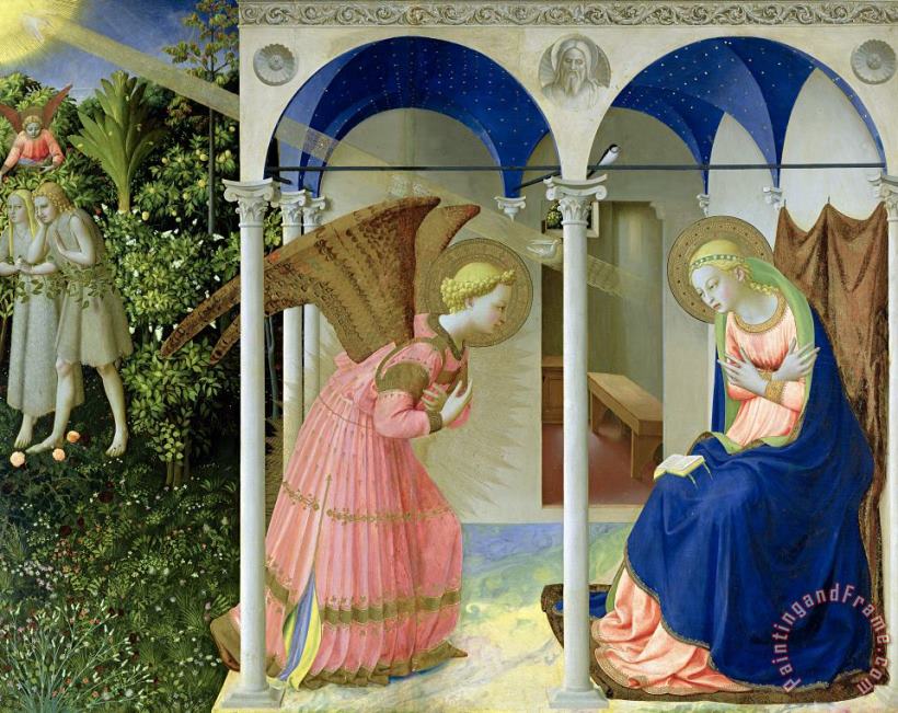 Fra Angelico The Annunciation Art Painting