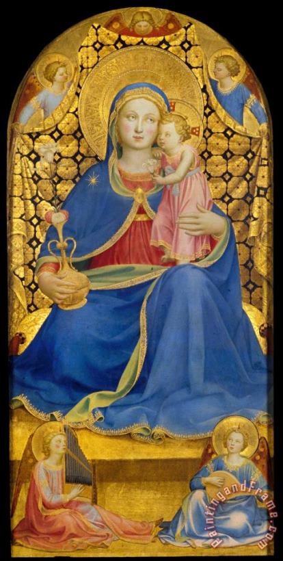 Fra Angelico Virgin of Humility Art Painting