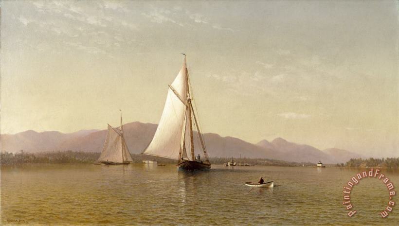 Francis Alleyne The Hudson at The Tappan Zee Art Painting