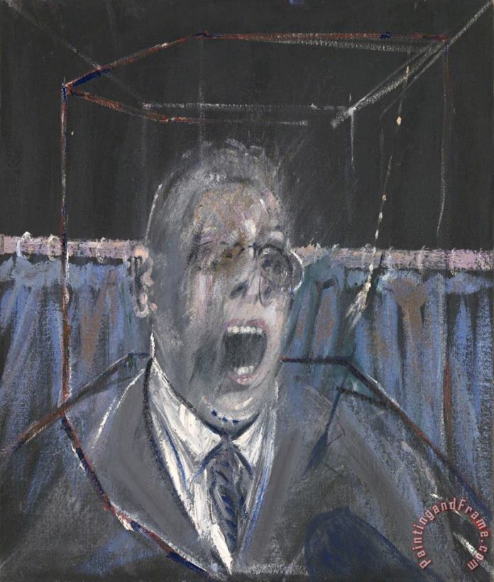 Francis Bacon Study for a Portrait, 1952 Art Painting