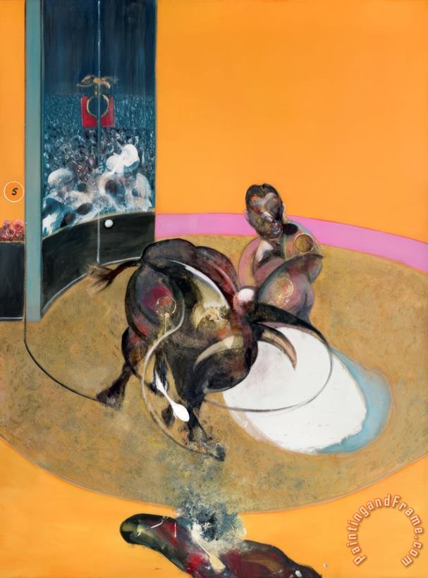Study for Bullfight No.2, 1969 painting - Francis Bacon Study for Bullfight No.2, 1969 Art Print