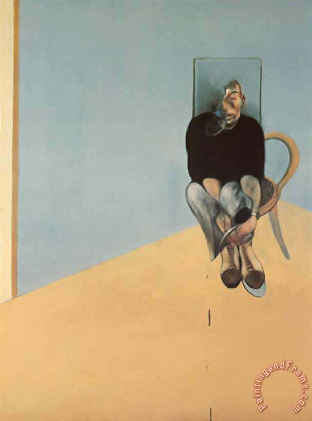 Study for Self Portrait, 1984 painting - Francis Bacon Study for Self Portrait, 1984 Art Print