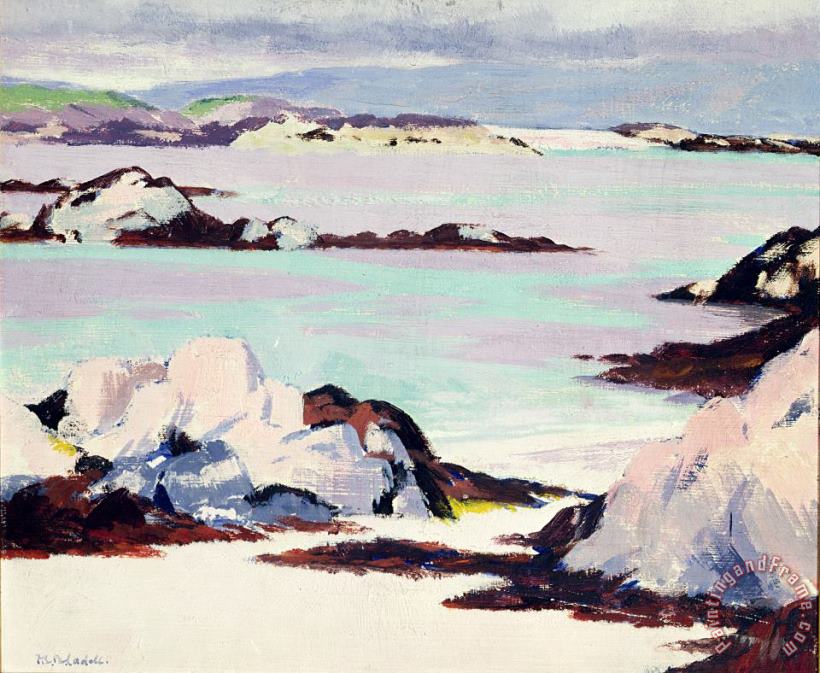 Island of Iona painting - Francis Campbell Boileau Cadell Island of Iona Art Print