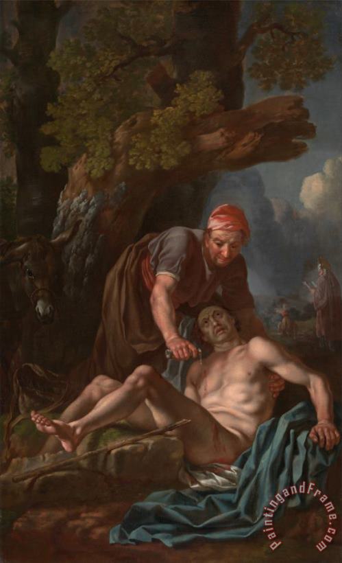 Francis Hayman The Good Samaritan Art Painting