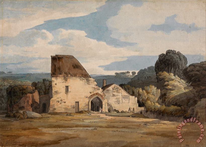 Francis Swaine Dunkerswell Abbey, August 20, 1783 Art Painting