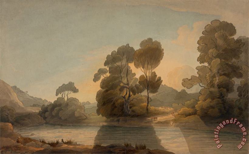 Francis Swaine On The Dee Art Painting