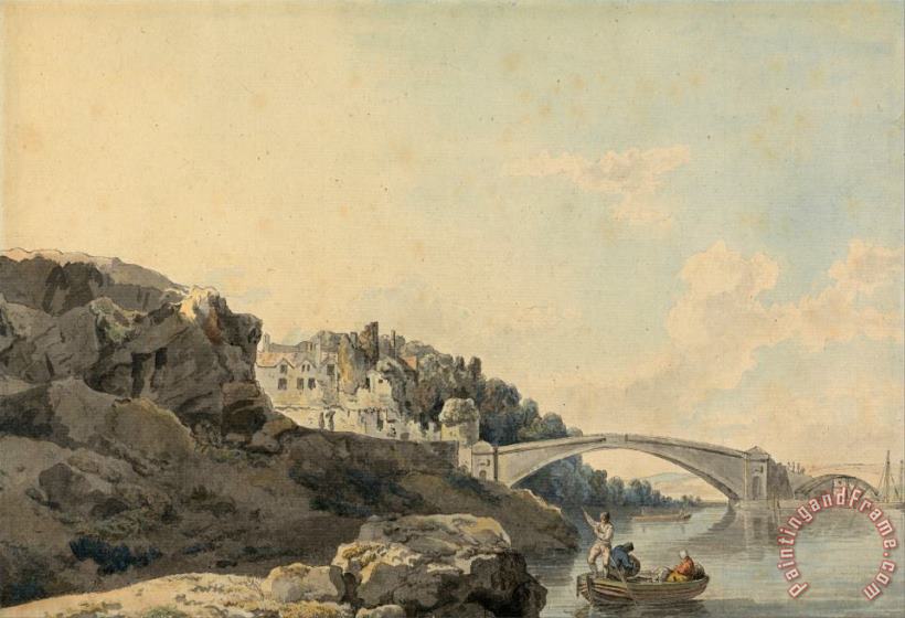 Francis Wheatley Lismore Castle, Ireland Art Print
