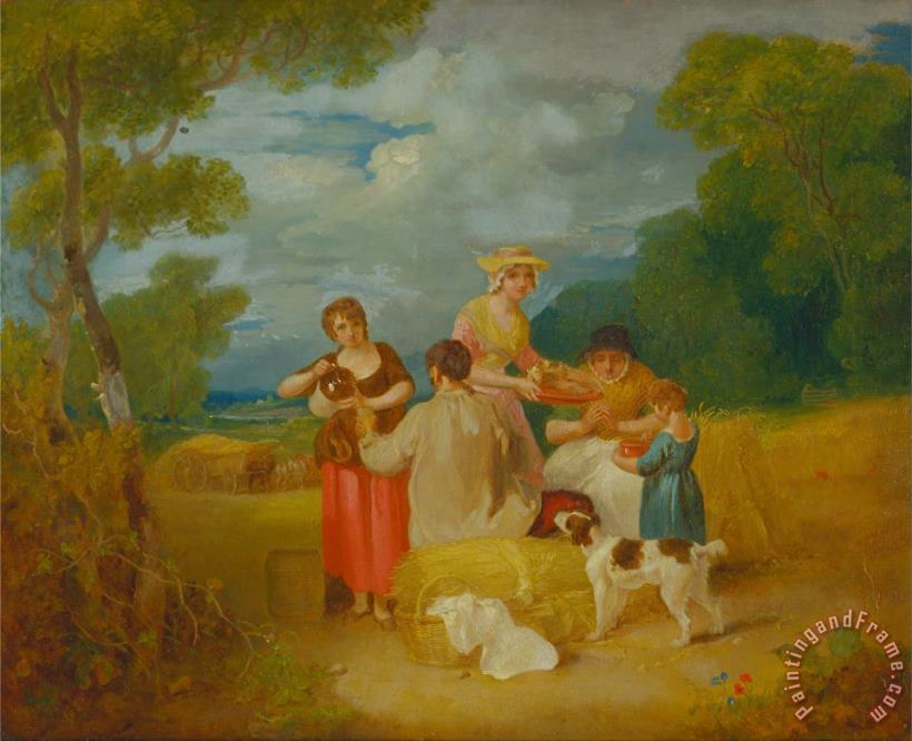 Francis Wheatley Noon Art Painting