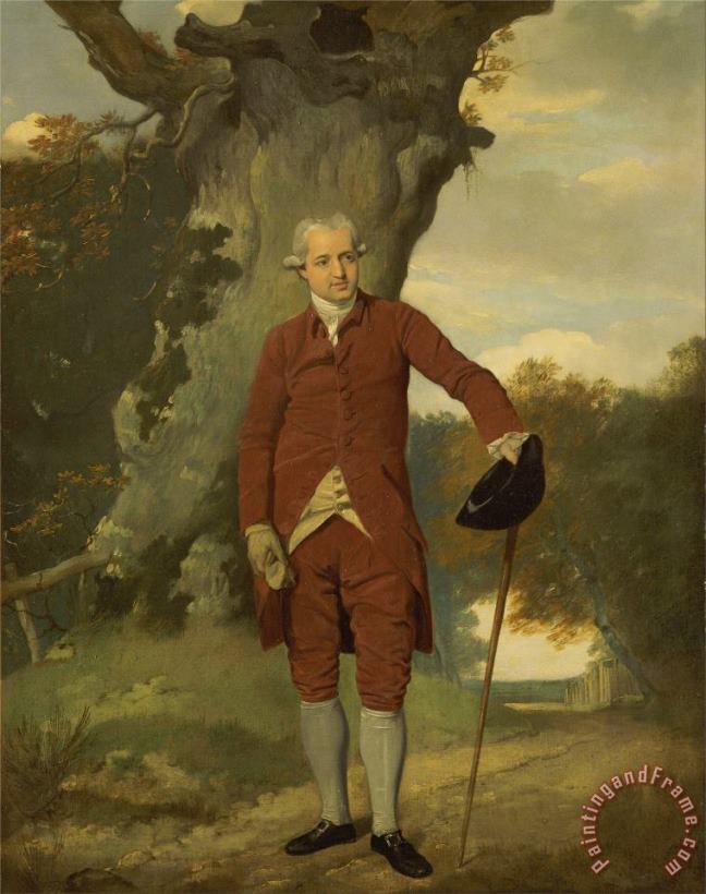 Francis Wheatley Portrait of a Man, Possibly Mr. Barclay Art Print