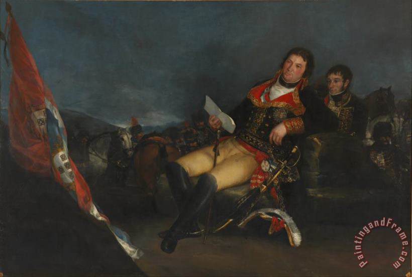 Francisco De Goya Godoy Como General Art Print