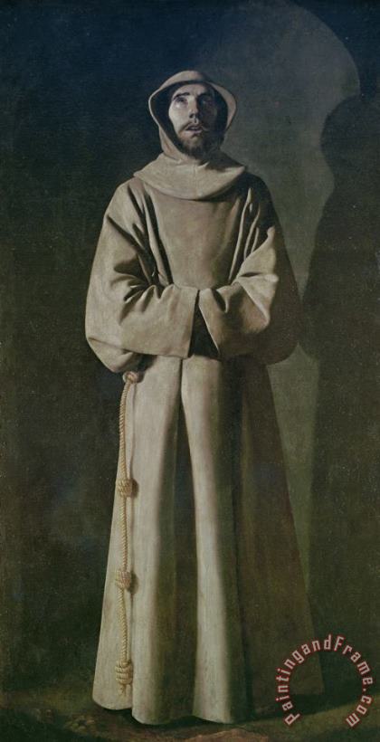 Francisco de Zurbaran Saint Francis Art Painting