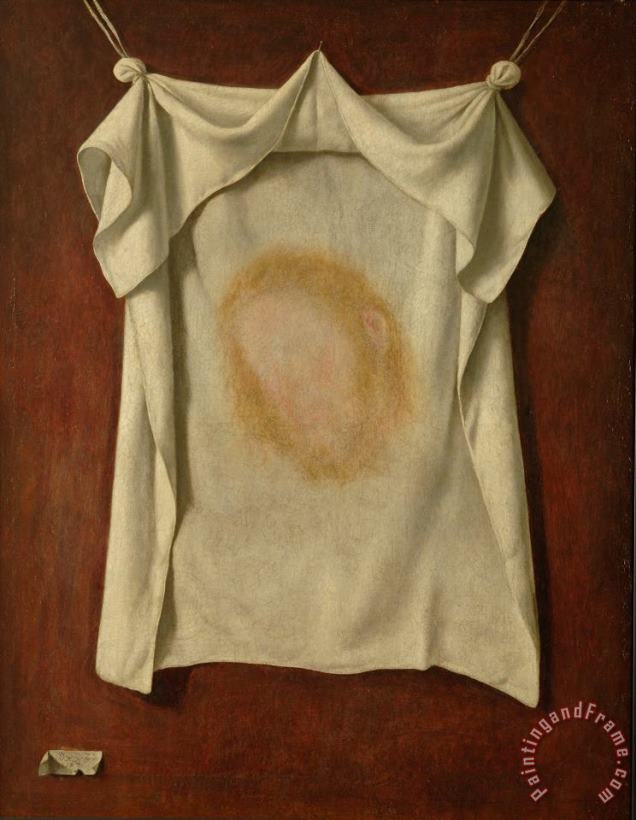 The Holy Face painting - Francisco de Zurbaran The Holy Face Art Print