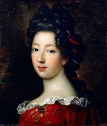 Francois De Troy Louise Francoise De Bourbon, Mademoiselle De Nantes