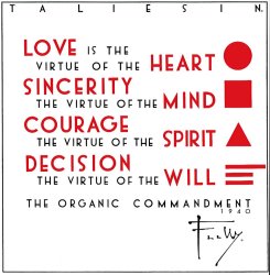 Frank Lloyd Wright The Organic Commandment