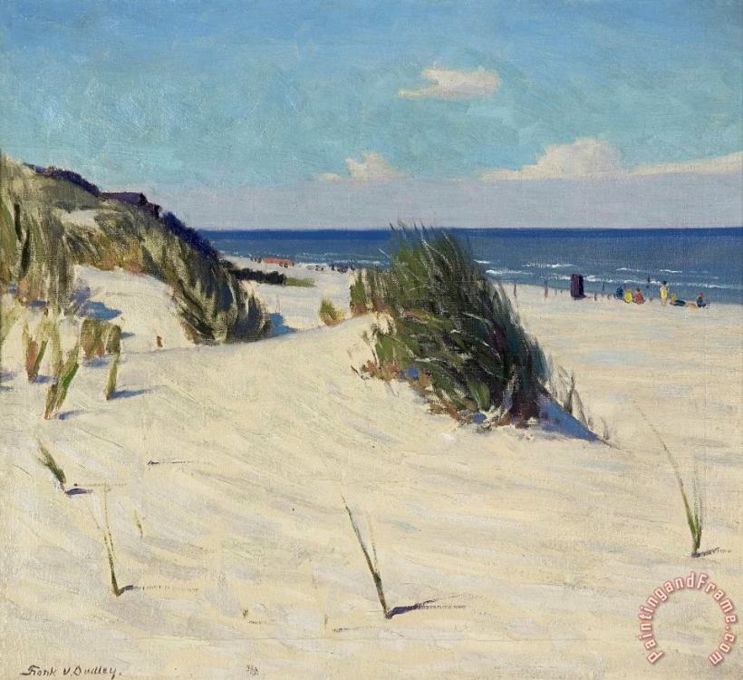 Across Sunny Sands painting - Frank V. Dudley Across Sunny Sands Art Print