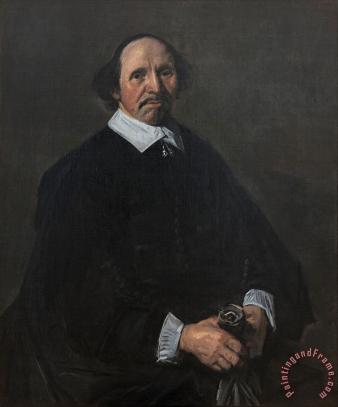 Portrait of a Man painting - Frans Hals Portrait of a Man Art Print
