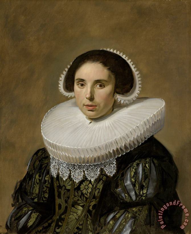 Portrait of a Woman painting - Frans Hals Portrait of a Woman Art Print