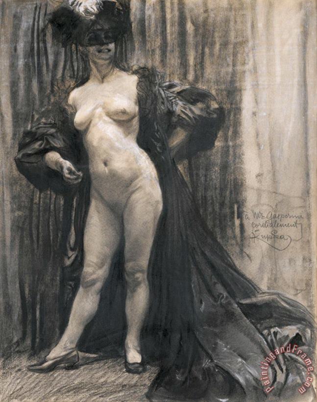 Frantisek Kupka Femme Denudee Dans Un Interieur Art Painting