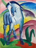 Blue Horse I 1911 by Franz Marc