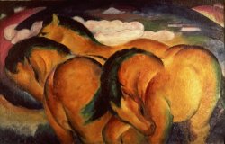 Franz Marc Little Yellow Horses
