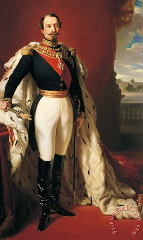 Franz Xaver Winterhalter Portrait Of Napoleon IIi Louis Napoleon Bonaparte Art Print