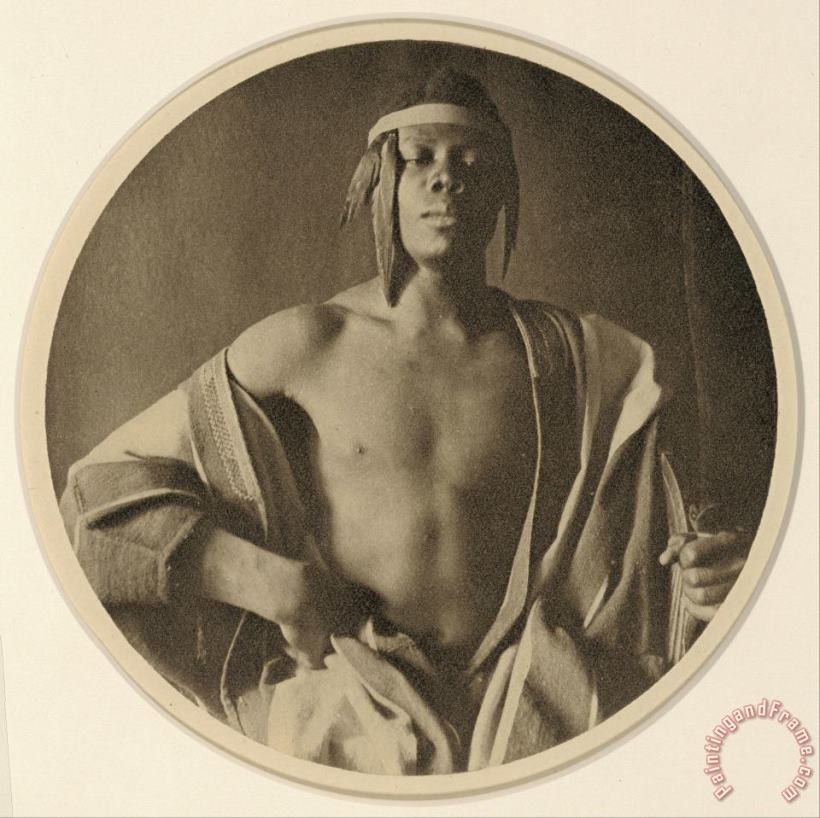 Fred Holland Day An Ethiopian Chief Art Print