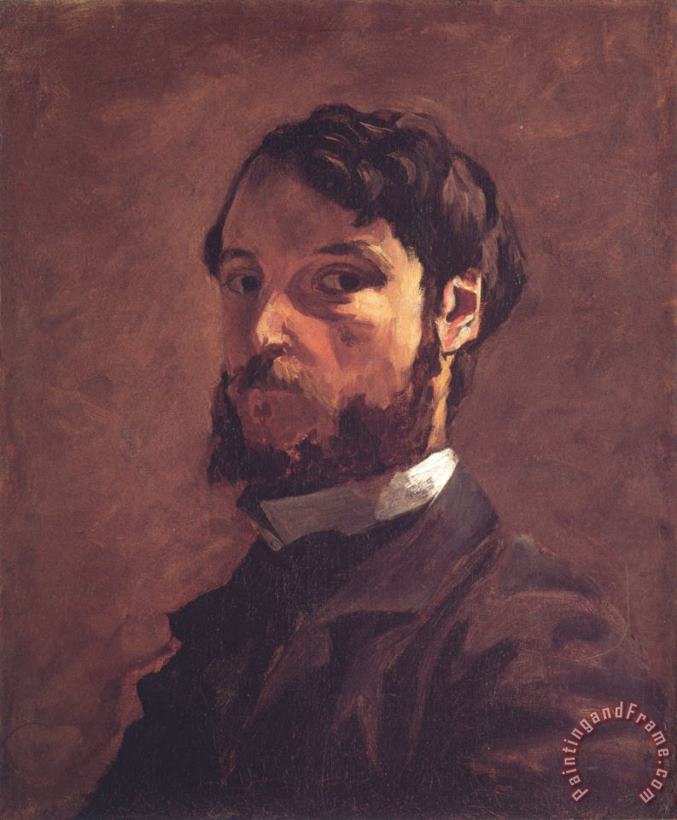 Frederic Bazille Selfportrait Art Painting